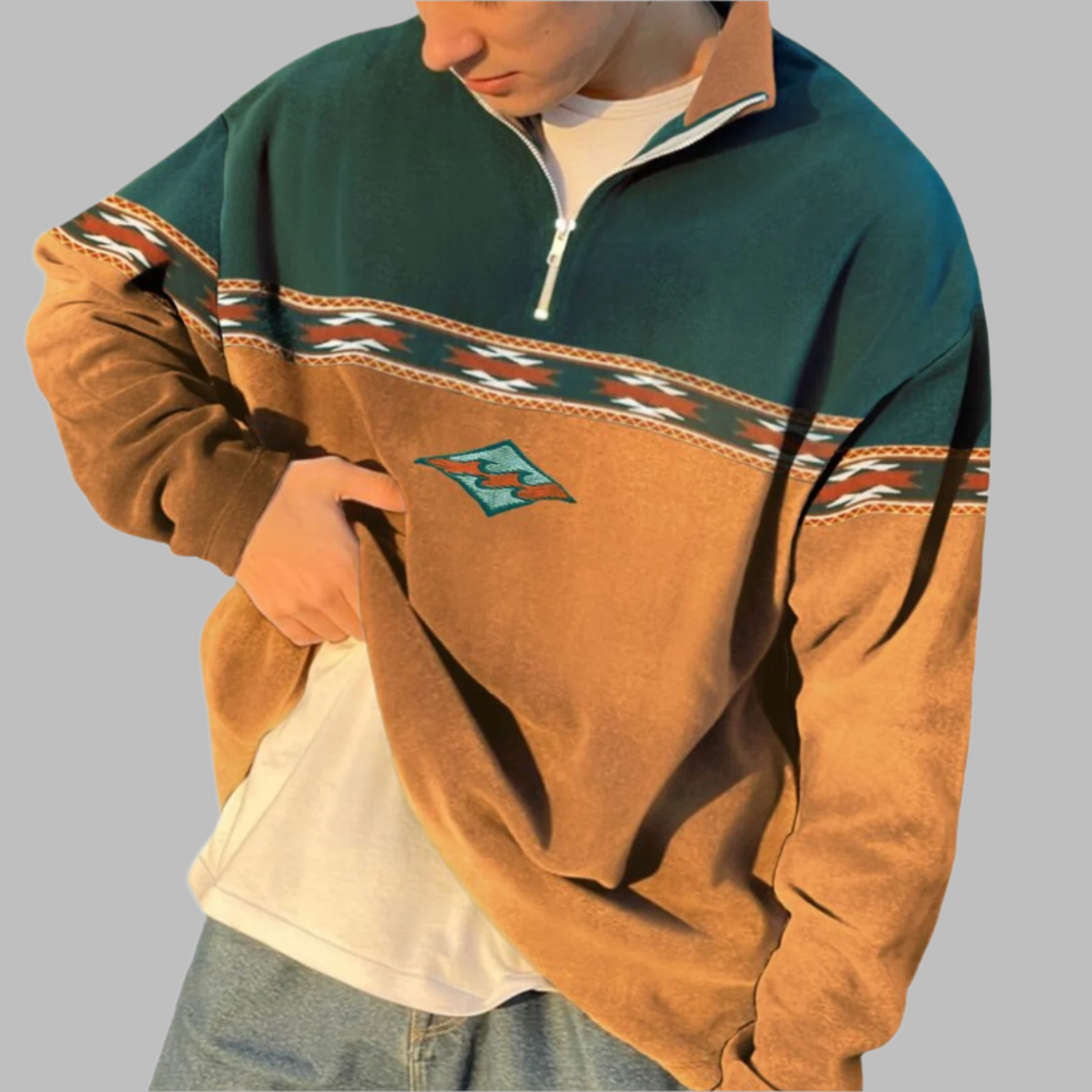 Men's Retro Summer Sweater