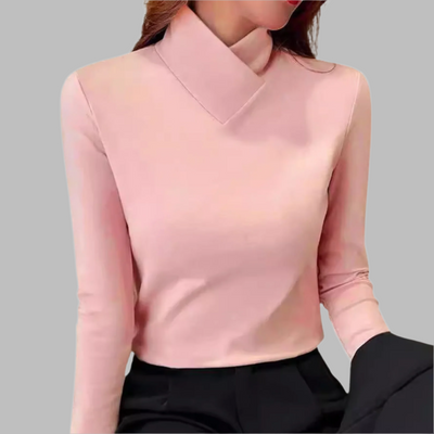 Women’s High Collar Sweater