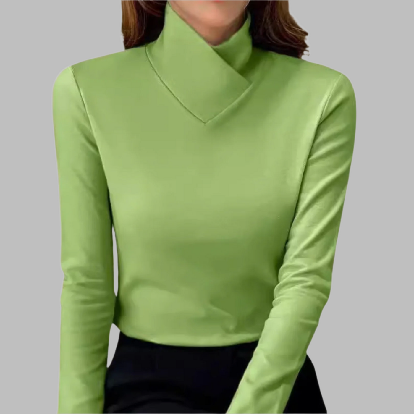 Women’s High Collar Sweater