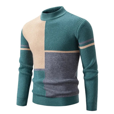 Van Hallen | Modern Style Geometric Sweater for Men