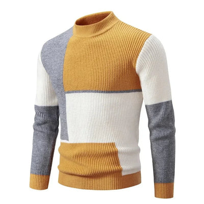 Van Hallen | Modern Style Geometric Sweater for Men