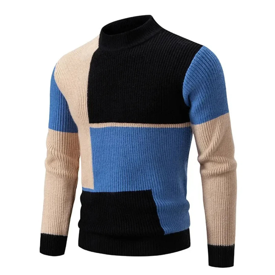 Van Hallen | Modern Style Geometric Sweater for Men